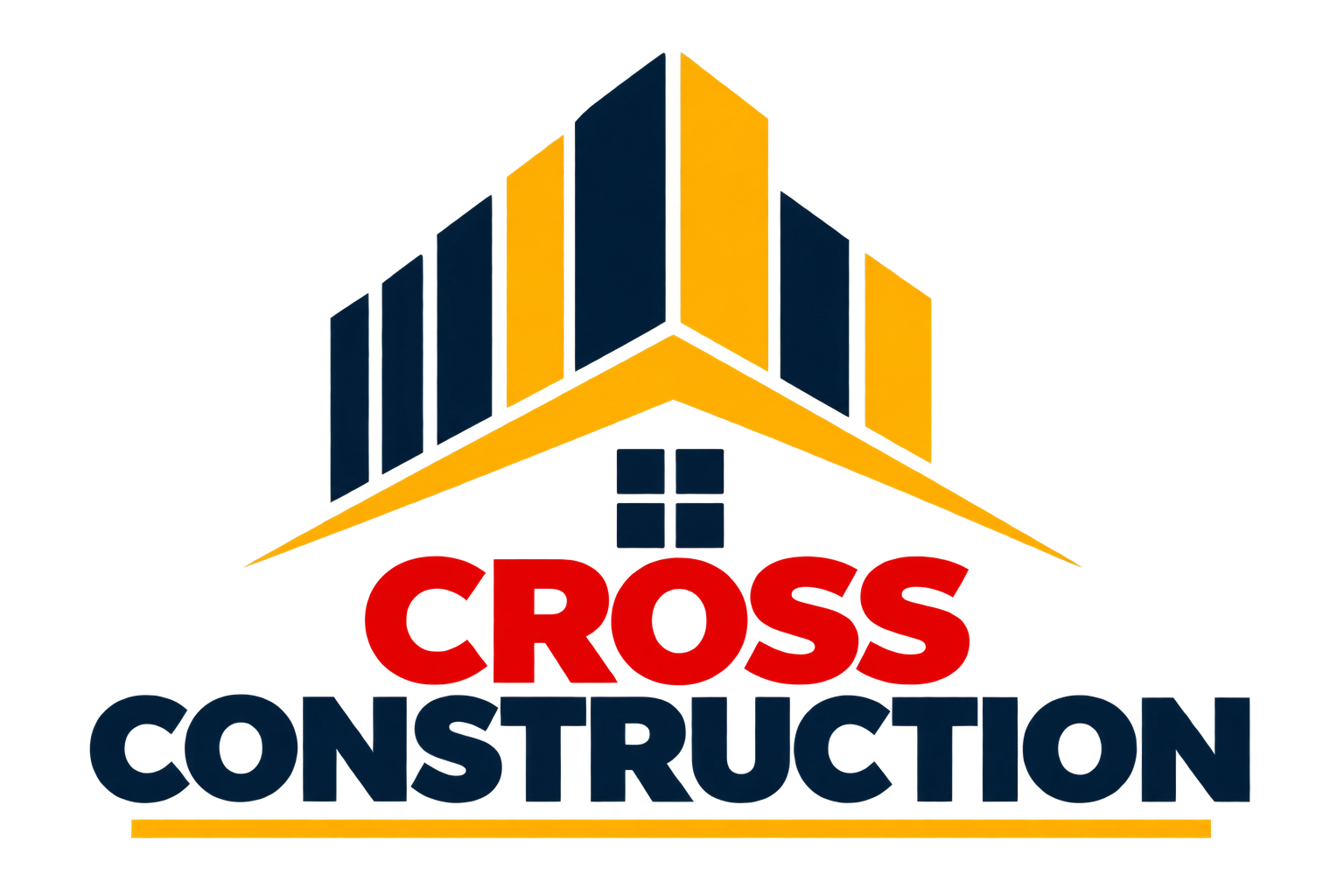 Cross Construction Logo
